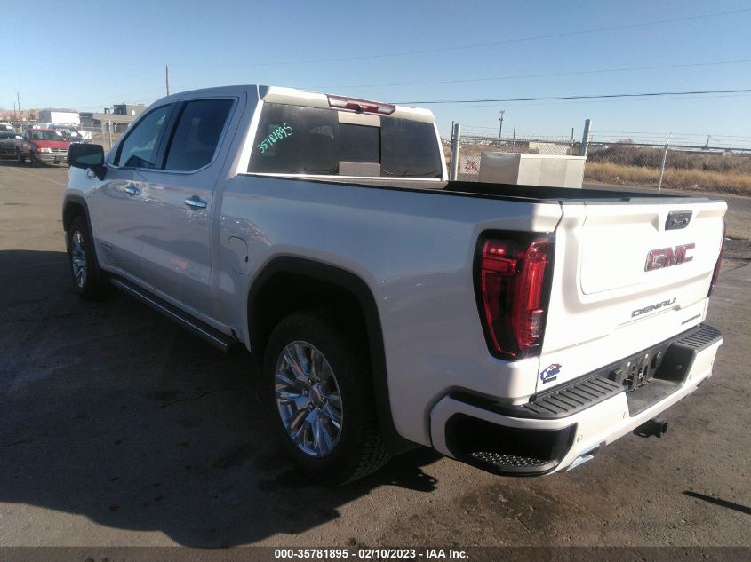 2022 GMC SIERRA 1500 DENALI VIN: 3GTUUGETXNG639040