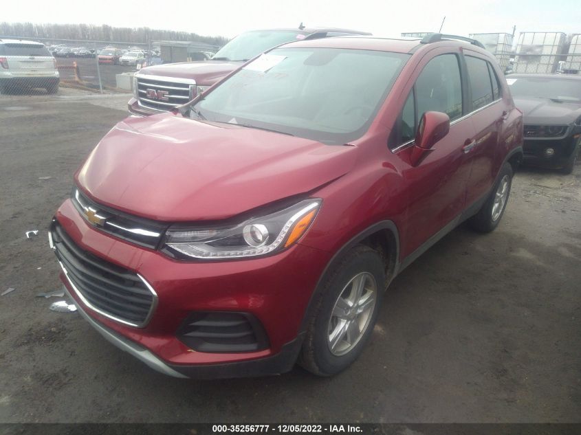 2020 CHEVROLET TRAX LT VIN: 3GNCJPSB9LL218809