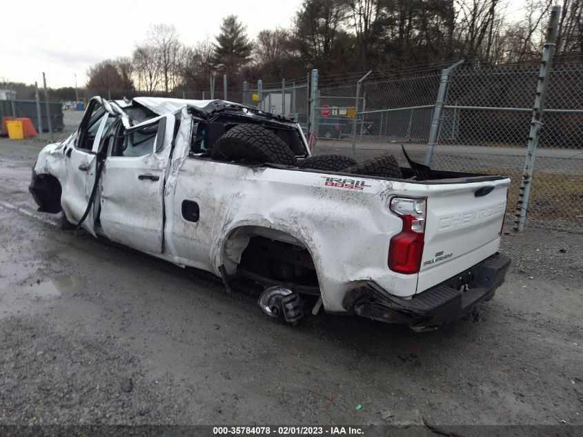 2022 CHEVROLET SILVERADO 1500 LT TRAIL BOSS VIN: 3GCUDFED8NG670645