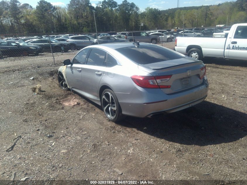 2021 HONDA ACCORD SEDAN SPORT VIN: 1HGCV1F31MA014061