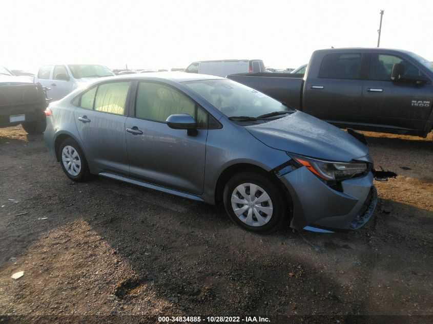 2021 TOYOTA COROLLA L VIN: JTDDPMAE5MJ143685