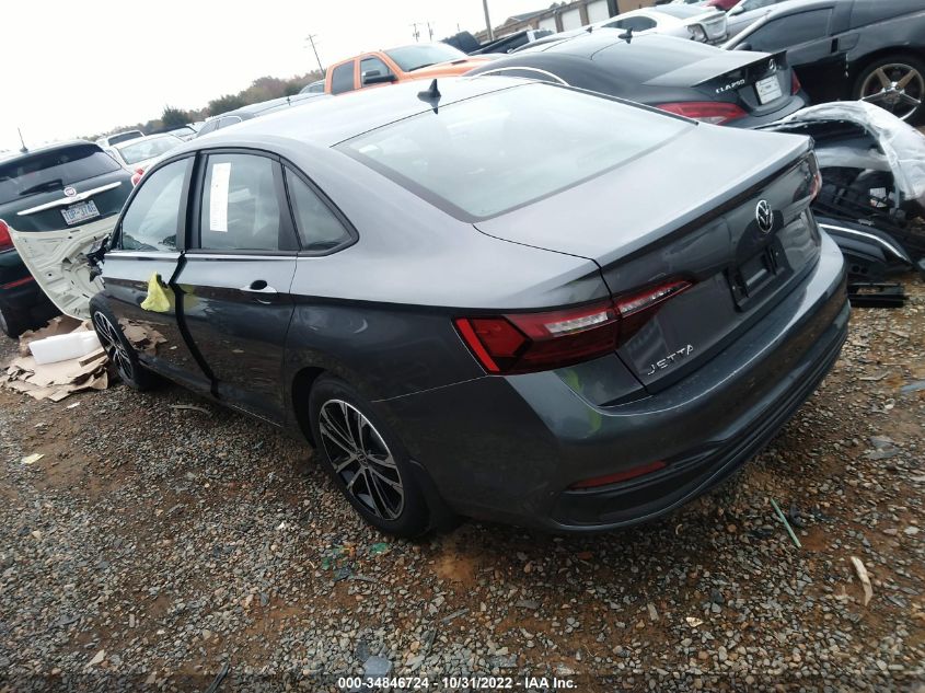 2022 VOLKSWAGEN JETTA SPORT VIN: 3VWBM7BU8NM015711