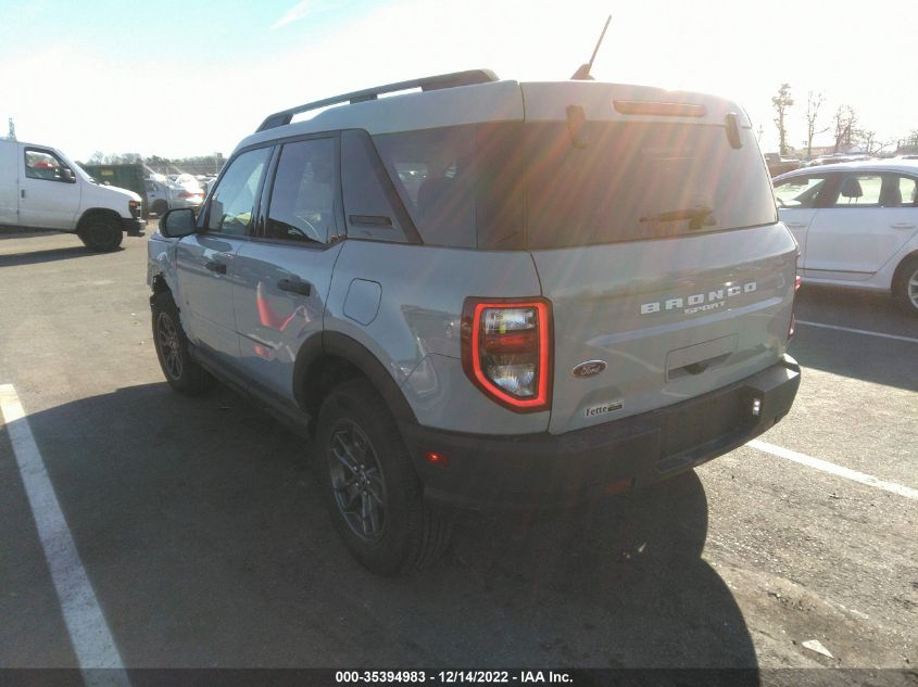 2021 FORD BRONCO SPORT BIG BEND VIN: 3FMCR9B62MRA63076