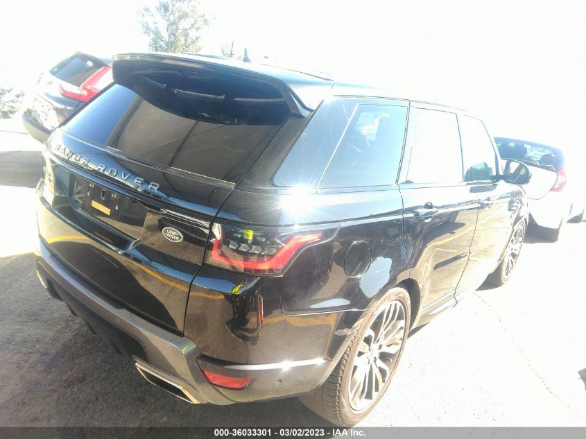 2022 LAND ROVER RANGE ROVER SPORT HSE SILVER EDITION VIN: SALWR2SU4NA213510