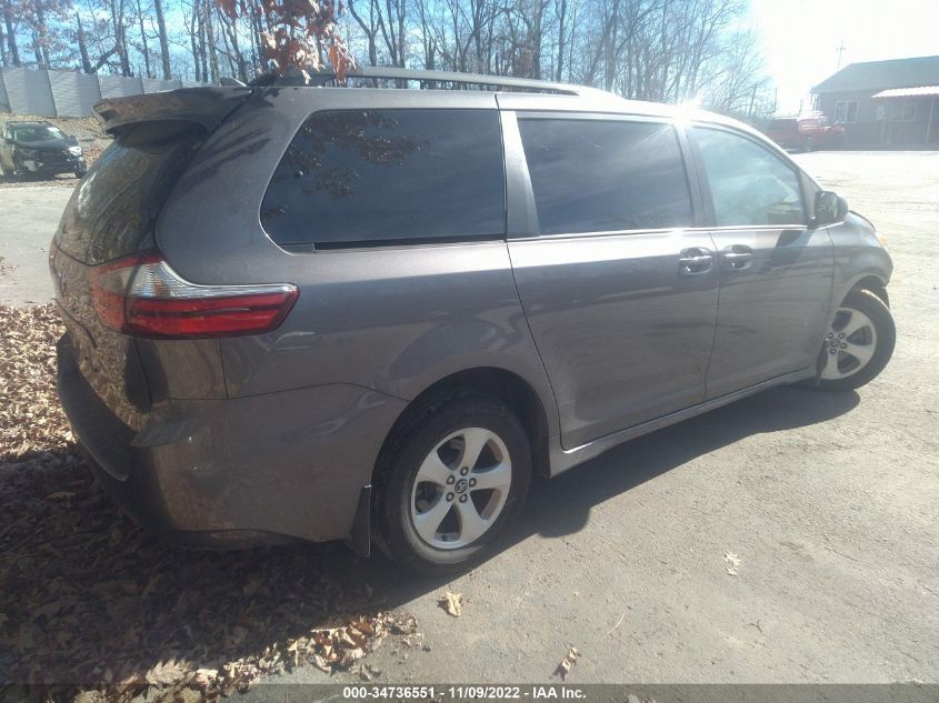 2020 TOYOTA SIENNA LE VIN: 5TDKZ3DC1LS036480