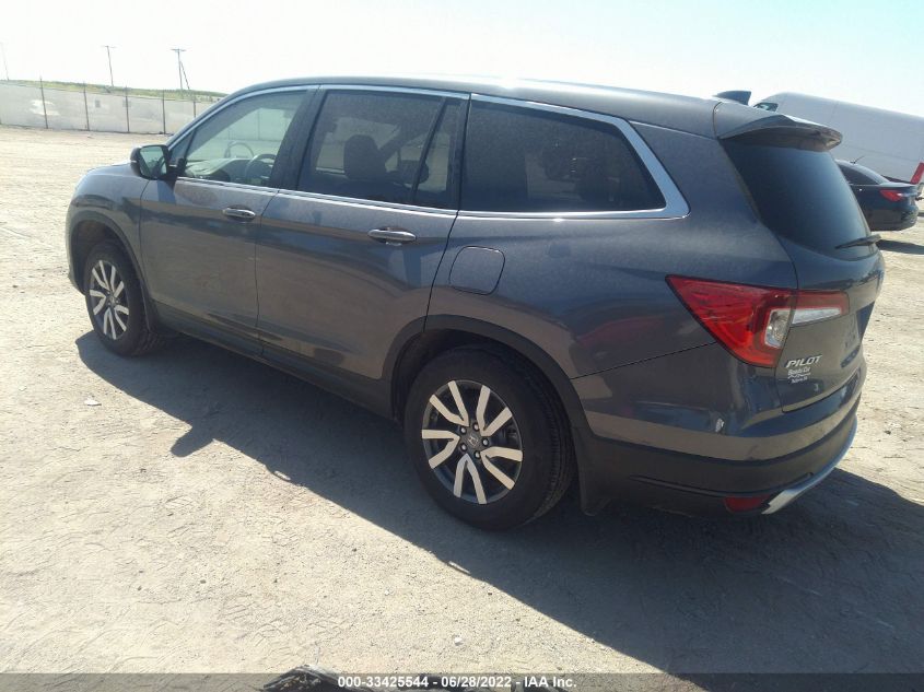 2021 HONDA PILOT EX-L VIN: 5FNYF6H53MB033537