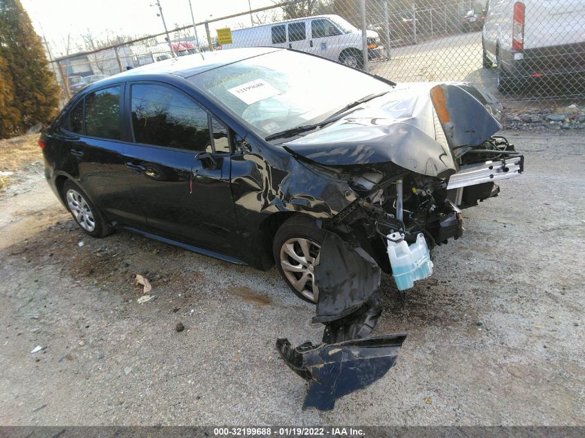 2021 TOYOTA COROLLA LE VIN: JTDEPMAE4MJ141494