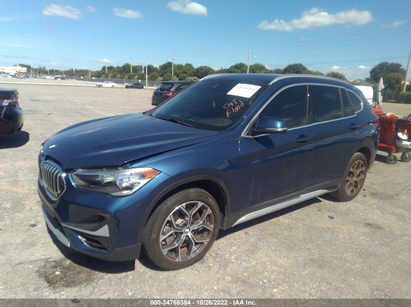 2021 BMW X1 SDRIVE28I VIN: WBXJG7C08M5S76135