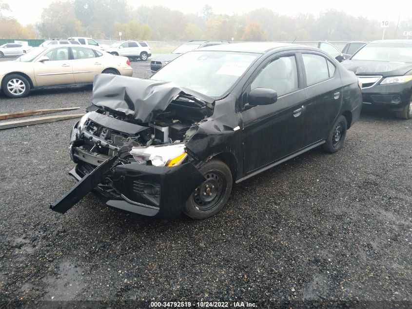 2021 MITSUBISHI MIRAGE G4 ES/LE/CARBONITE EDITION VIN: ML32FUFJXMHF01778