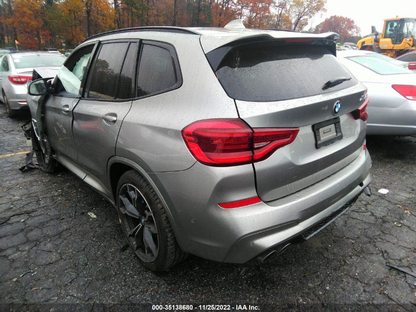 2021 BMW X3 M VIN: 5YMTS0C02M9G04860