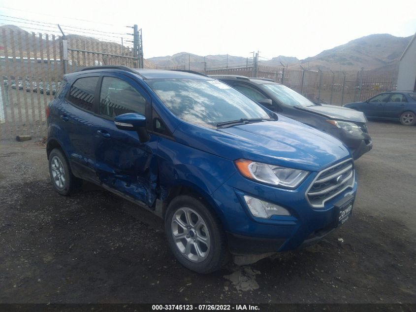 2021 FORD ECOSPORT SE VIN: MAJ6S3GL4MC431408