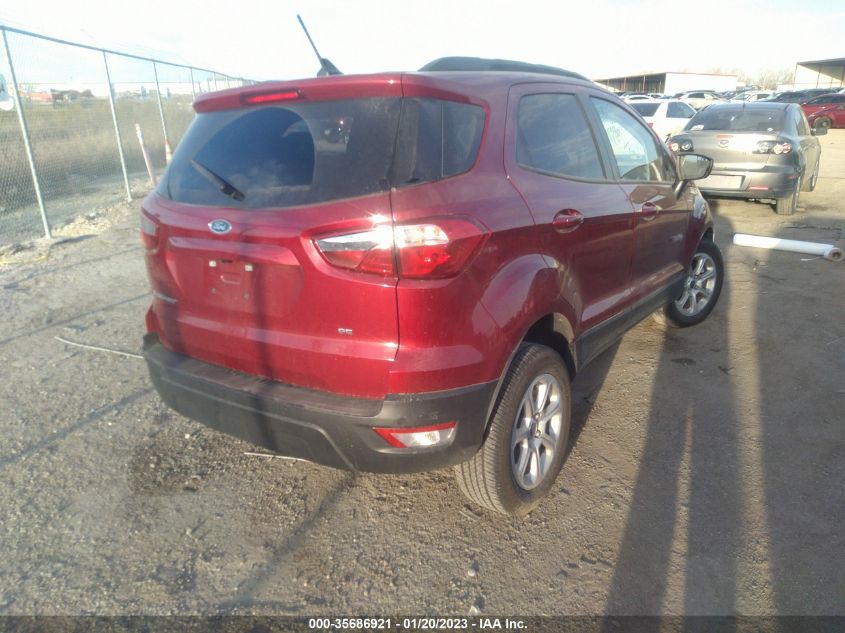 2021 FORD ECOSPORT SE VIN: MAJ3S2GE6MC450461