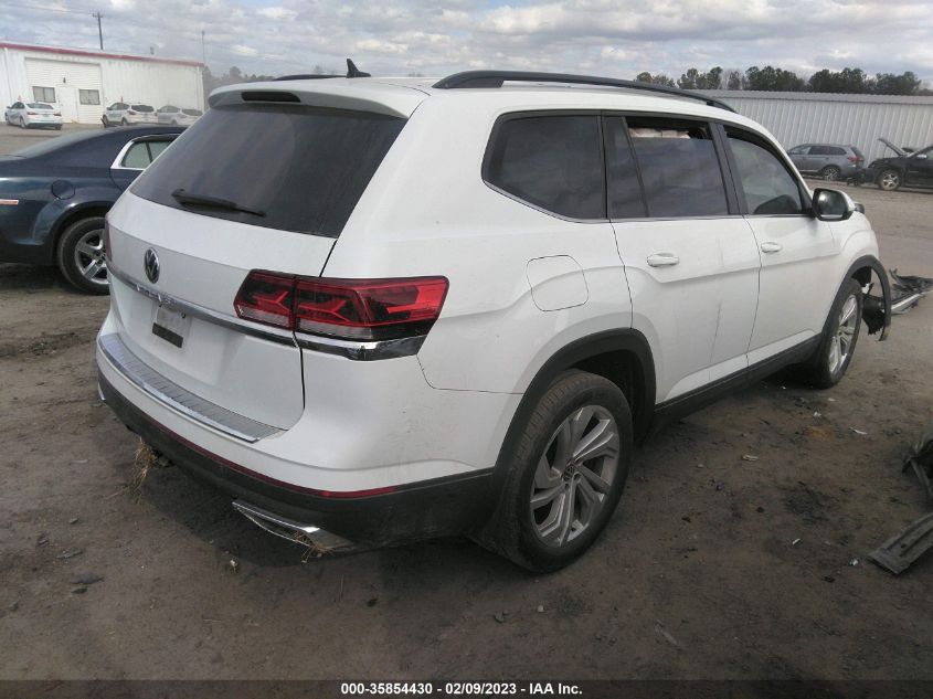 2022 VOLKSWAGEN ATLAS 3.6L V6 SE W/TECHNOLOGY VIN: 1V2JR2CA2NC508162