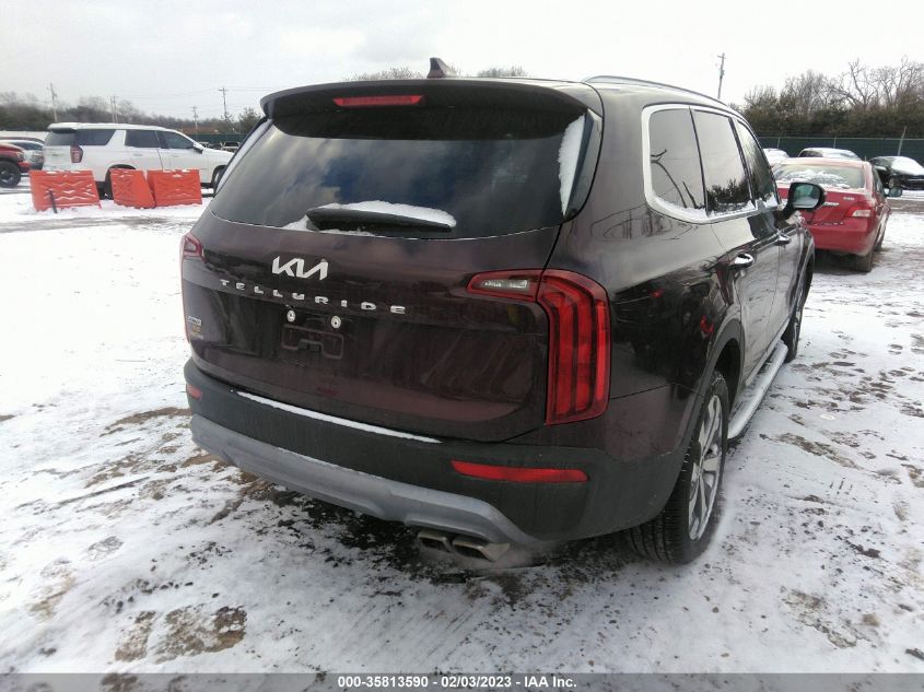 2022 KIA TELLURIDE S VIN: 5XYP6DHC4NG292451