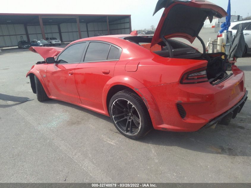 2021 DODGE CHARGER SCAT PACK WIDEBODY VIN: 2C3CDXGJ8MH531882
