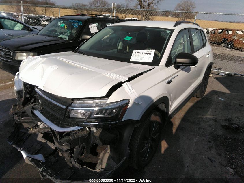 2022 VOLKSWAGEN TAOS S VIN: 3VVCX7B26NM000316