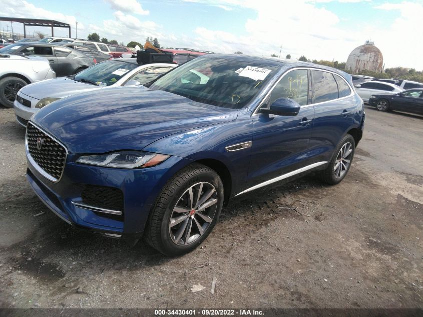 2022 JAGUAR F-PACE S VIN: SADCJ2EXXNA697520