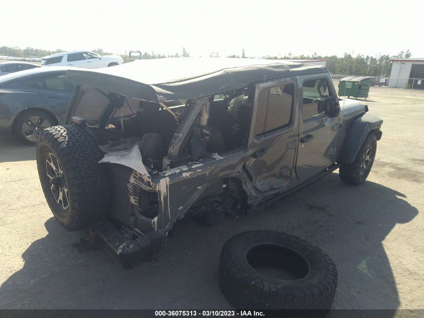 2022 JEEP WRANGLER UNLIMITED RUBICON VIN: 1C4HJXFGXNW112905