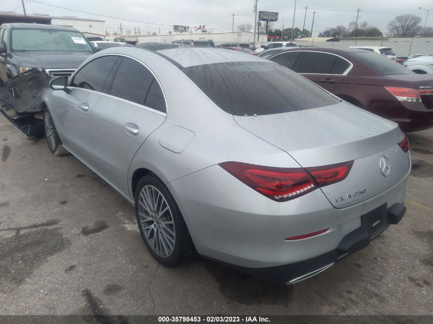 2022 MERCEDES-BENZ CLA CLA 250 VIN: W1K5J4GB9NN286187