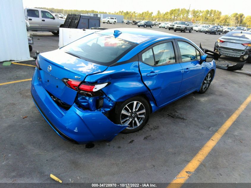 2021 NISSAN VERSA SV VIN: 3N1CN8EV9ML914082