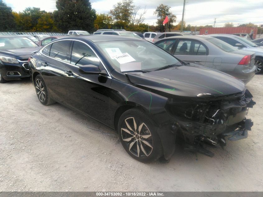 2021 CHEVROLET MALIBU RS VIN: 1G1ZG5STXMF074996