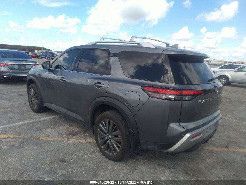 2022 NISSAN PATHFINDER SL VIN: 5N1DR3CB6NC222856
