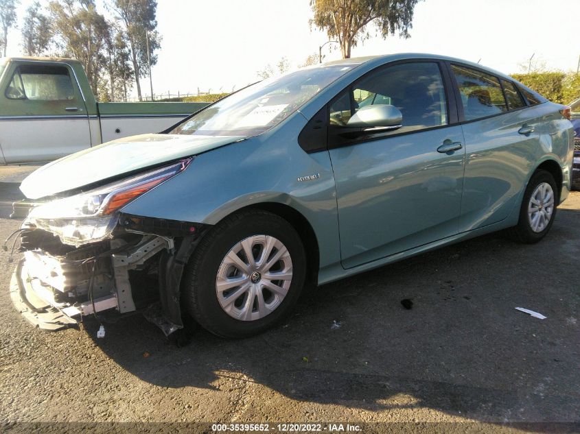 2021 TOYOTA PRIUS L VIN: JTDKAMFU5M3138810