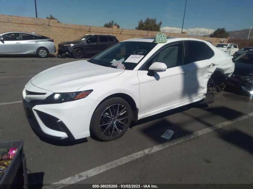 2022 TOYOTA CAMRY SE VIN: 4T1T11AK1NU010645