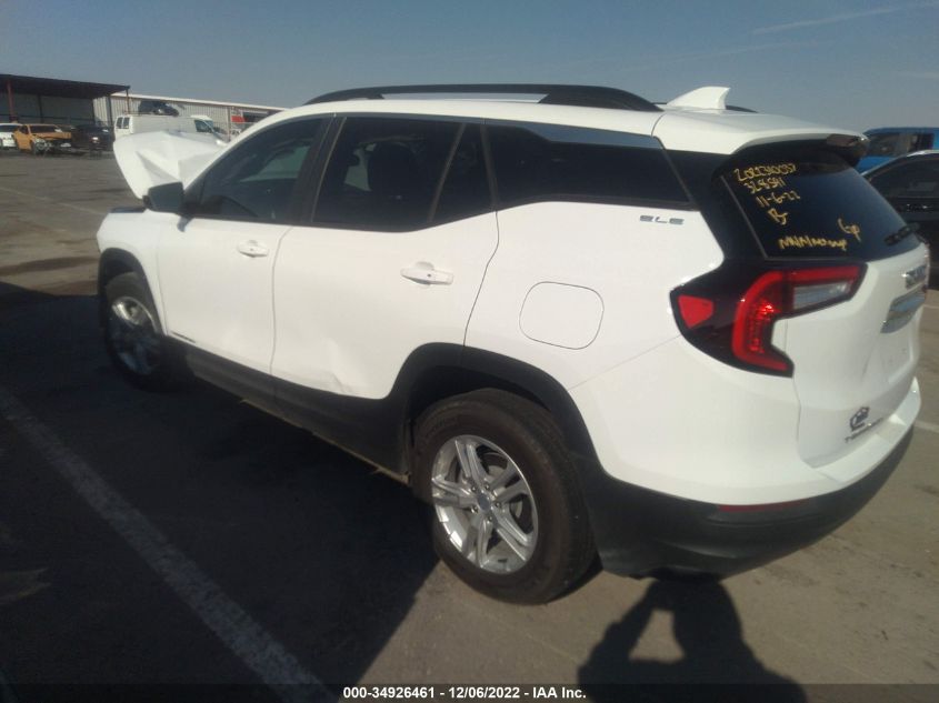 2022 GMC TERRAIN SLE VIN: 3GKALMEV6NL277175