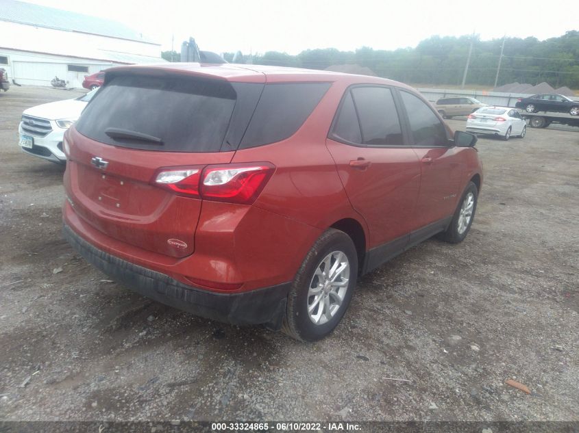 2020 CHEVROLET EQUINOX LS VIN: 2GNAXHEV1L6258307