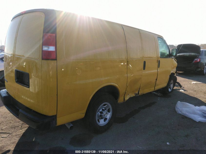 2021 CHEVROLET EXPRESS CARGO VAN VIN: 1GCWGAFP8M1175287