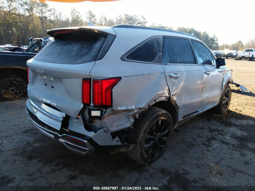 2022 KIA SORENTO SX VIN: 5XYRKDLF2NG116262