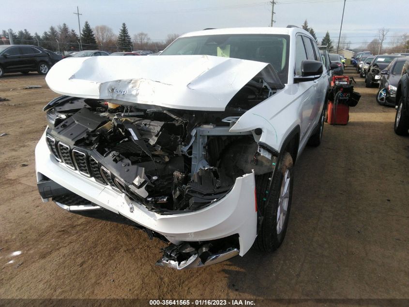 2022 JEEP GRAND CHEROKEE L LIMITED VIN: 1C4RJKBG5N8616621