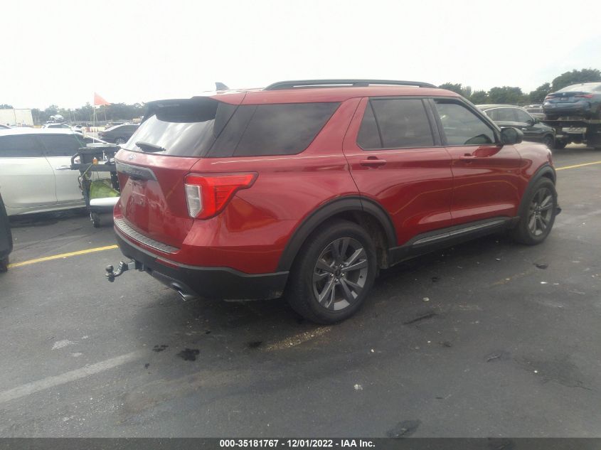 2021 FORD EXPLORER XLT VIN: 1FMSK7DH1MGA12520