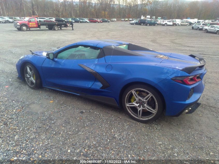 2022 CHEVROLET CORVETTE 3LT VIN: 1G1YC3D44N5112974