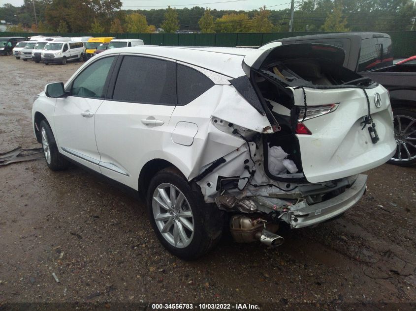 2021 ACURA RDX VIN: 5J8TC2H30ML004781