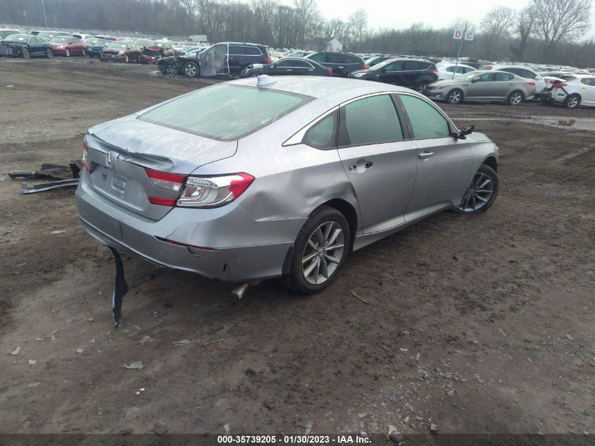 2022 HONDA ACCORD SEDAN LX VIN: 1HGCV1F17NA059621