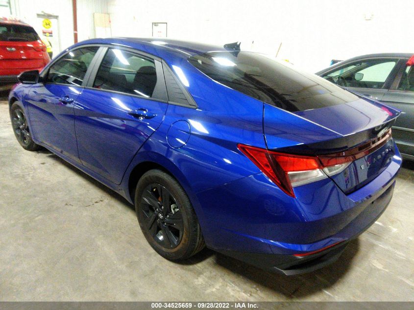 2021 HYUNDAI ELANTRA SEL VIN: KMHLS4AG9MU137314