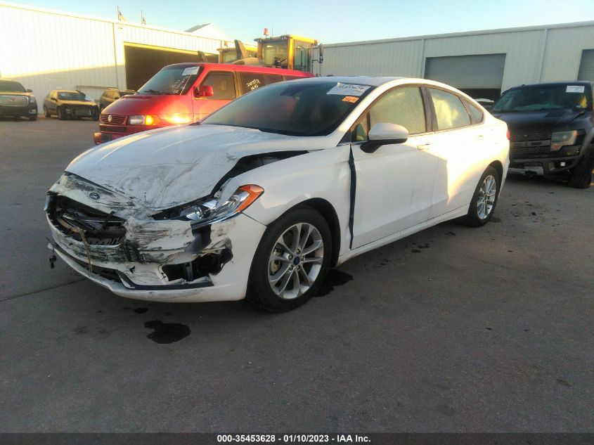 2020 FORD FUSION SE VIN: 3FA6P0HD8LR202284
