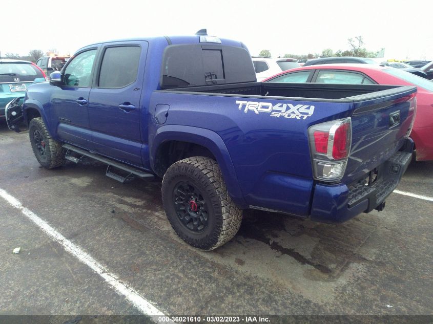 2022 TOYOTA TACOMA 4WD SR/SR5/TRD SPORT VIN: 3TMCZ5AN4NM525738