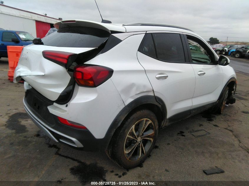 2021 BUICK ENCORE GX SELECT VIN: KL4MMESL2MB051594