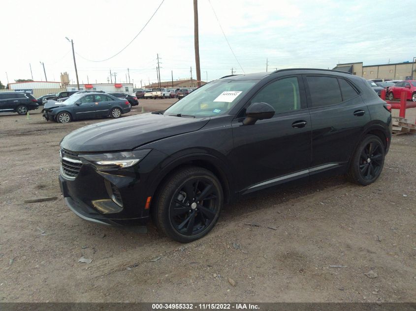 2021 BUICK ENVISION ESSENCE VIN: LRBFZNR47MD055903