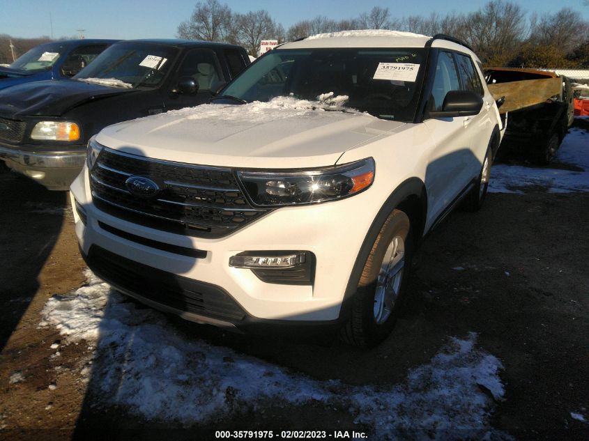 2022 FORD EXPLORER XLT VIN: 1FMSK8DH9NGA29332