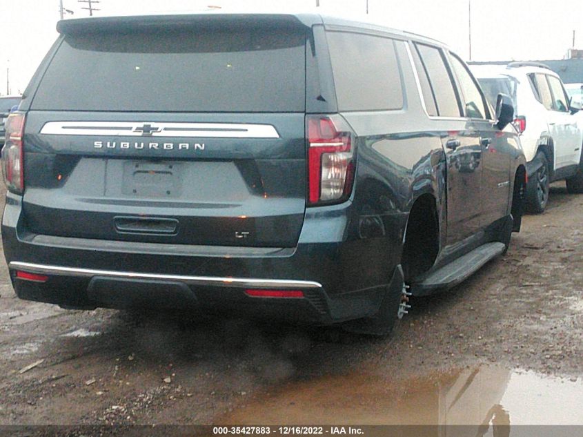 2021 CHEVROLET SUBURBAN LT VIN: 1GNSKCKD8MR481404