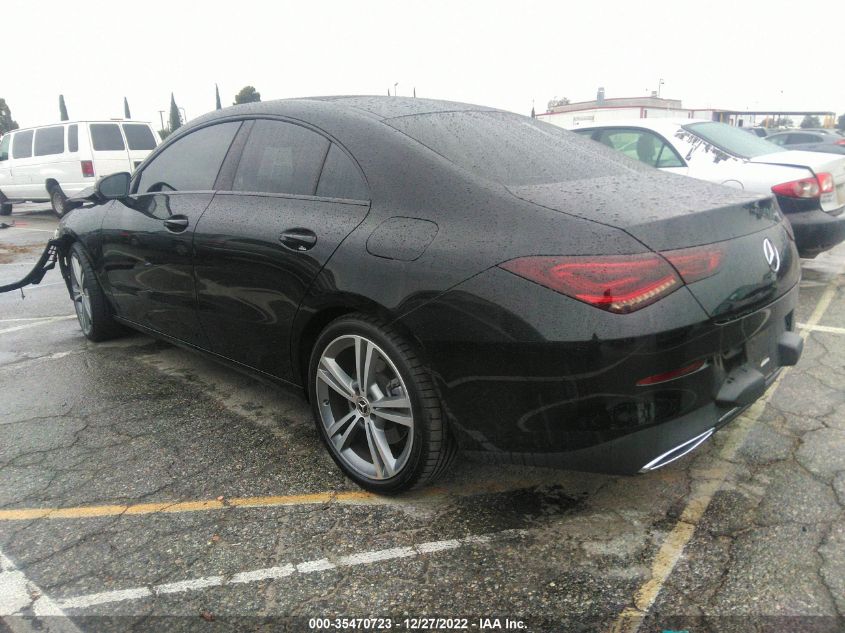 2020 MERCEDES-BENZ CLA CLA 250 VIN: W1K5J4GB0LN083685