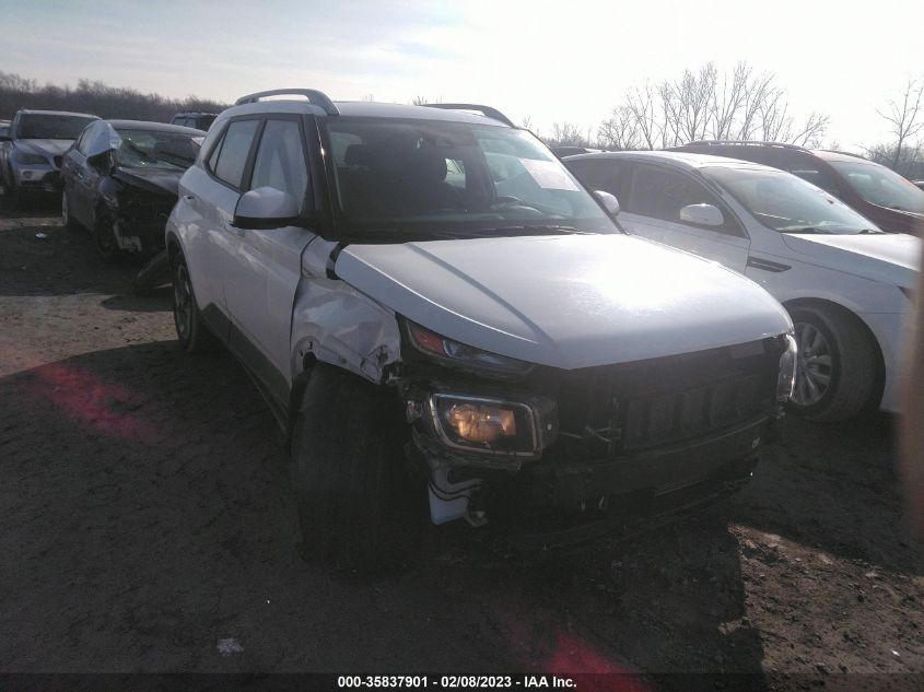 2022 HYUNDAI VENUE SEL VIN: KMHRC8A37NU201685