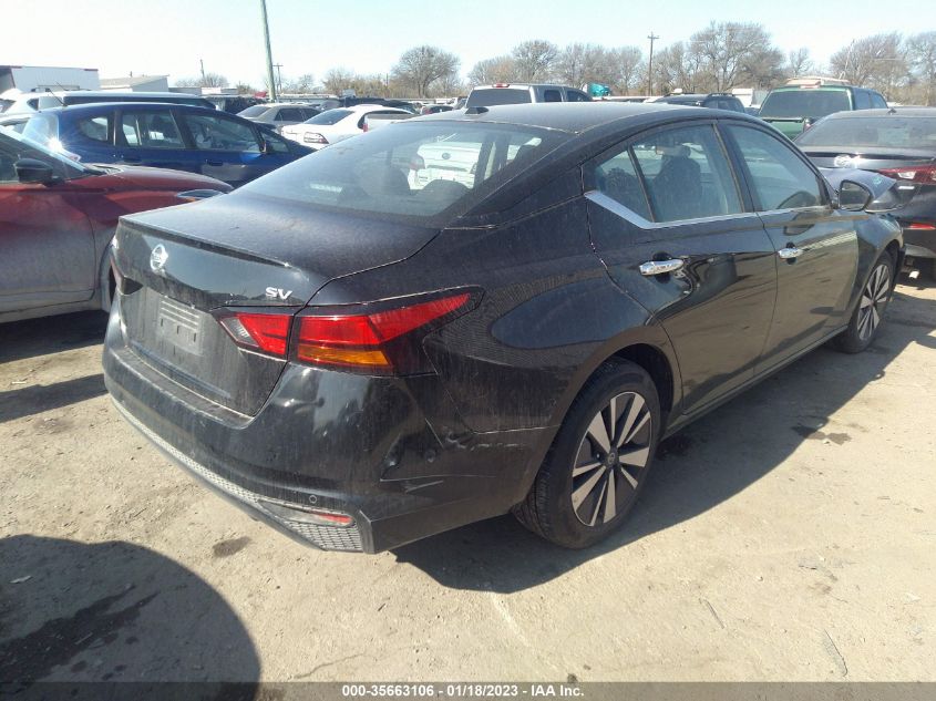2022 NISSAN ALTIMA 2.5 SV VIN: 1N4BL4DV5NN370356