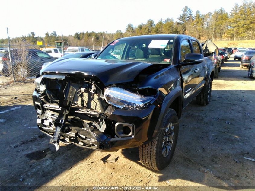 2022 TOYOTA TACOMA 4WD SR/SR5/TRD SPORT VIN: 3TMCZ5AN6NM461055