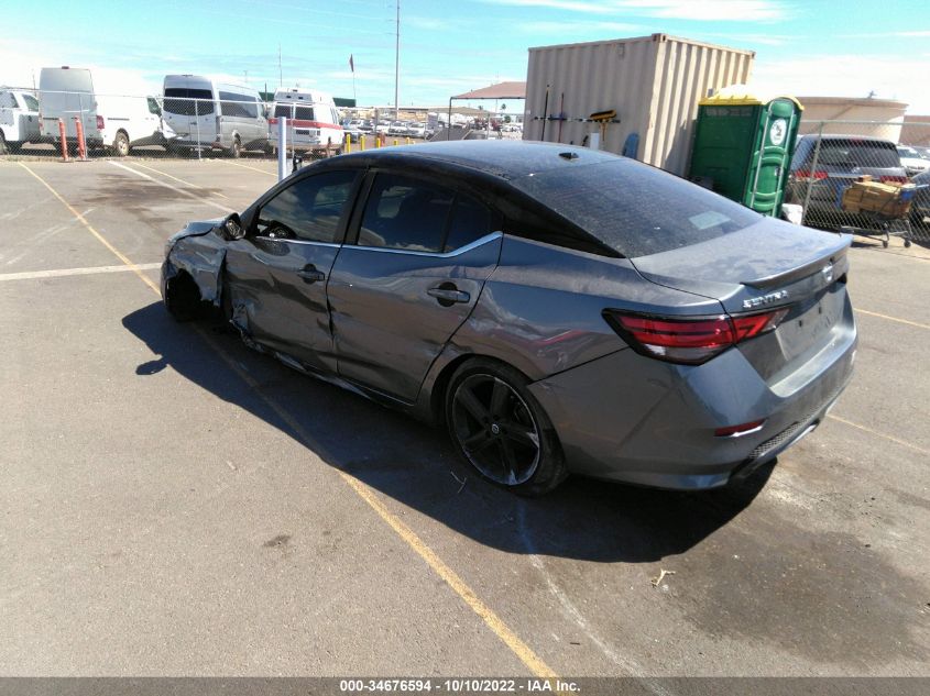 2022 NISSAN SENTRA SR VIN: 3N1AB8DV9NY204945