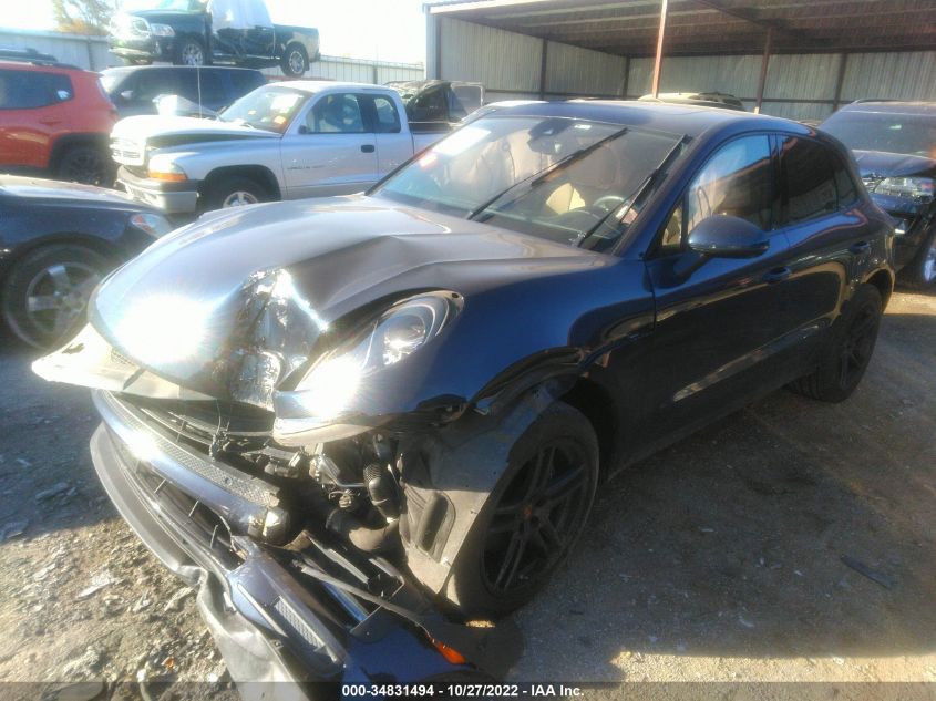 2021 PORSCHE MACAN VIN: WP1AA2A55MLB01867